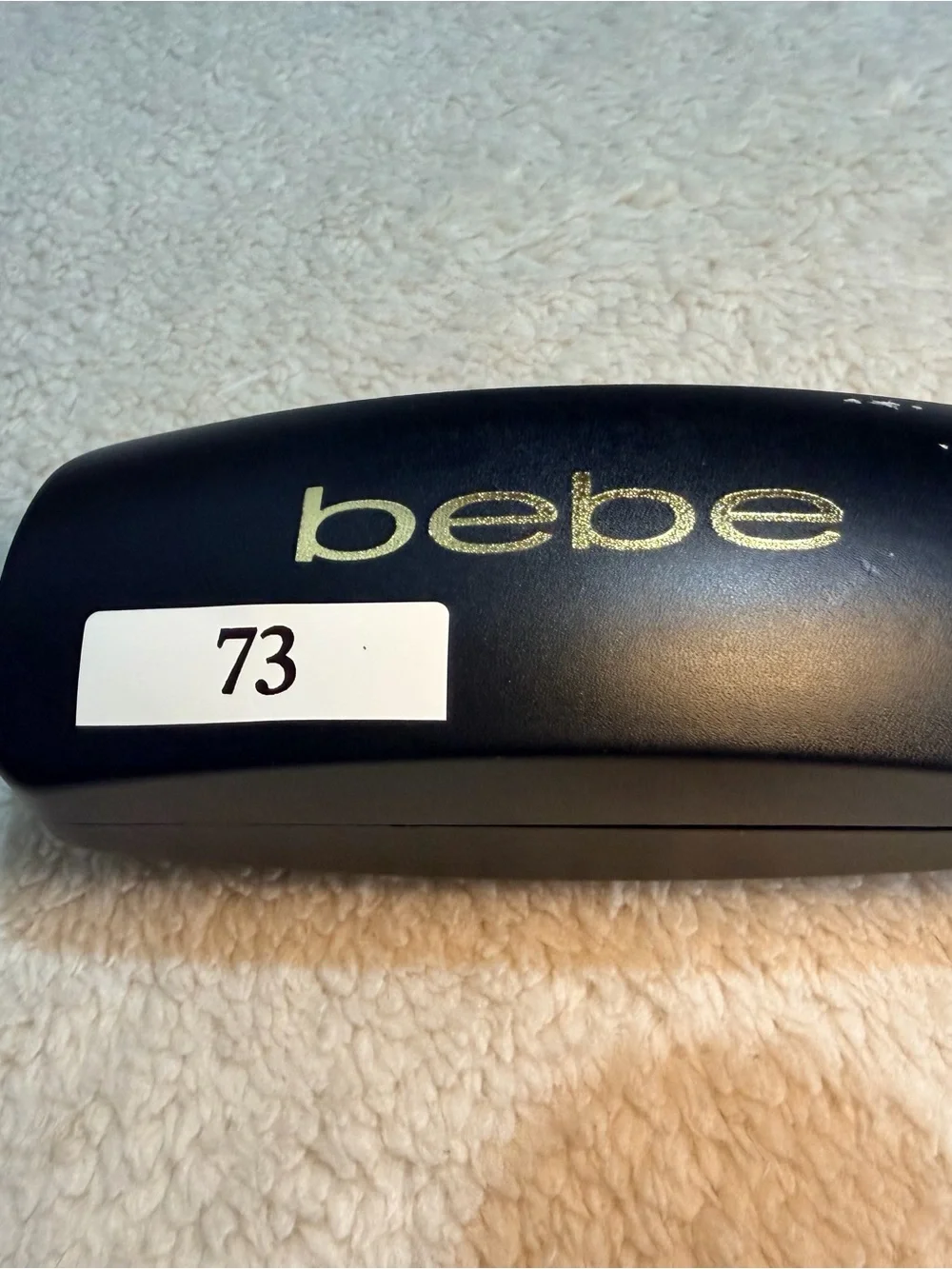 73. NEW bebe Gold Frame Sunglasses with Black Trim and Brown Lenses